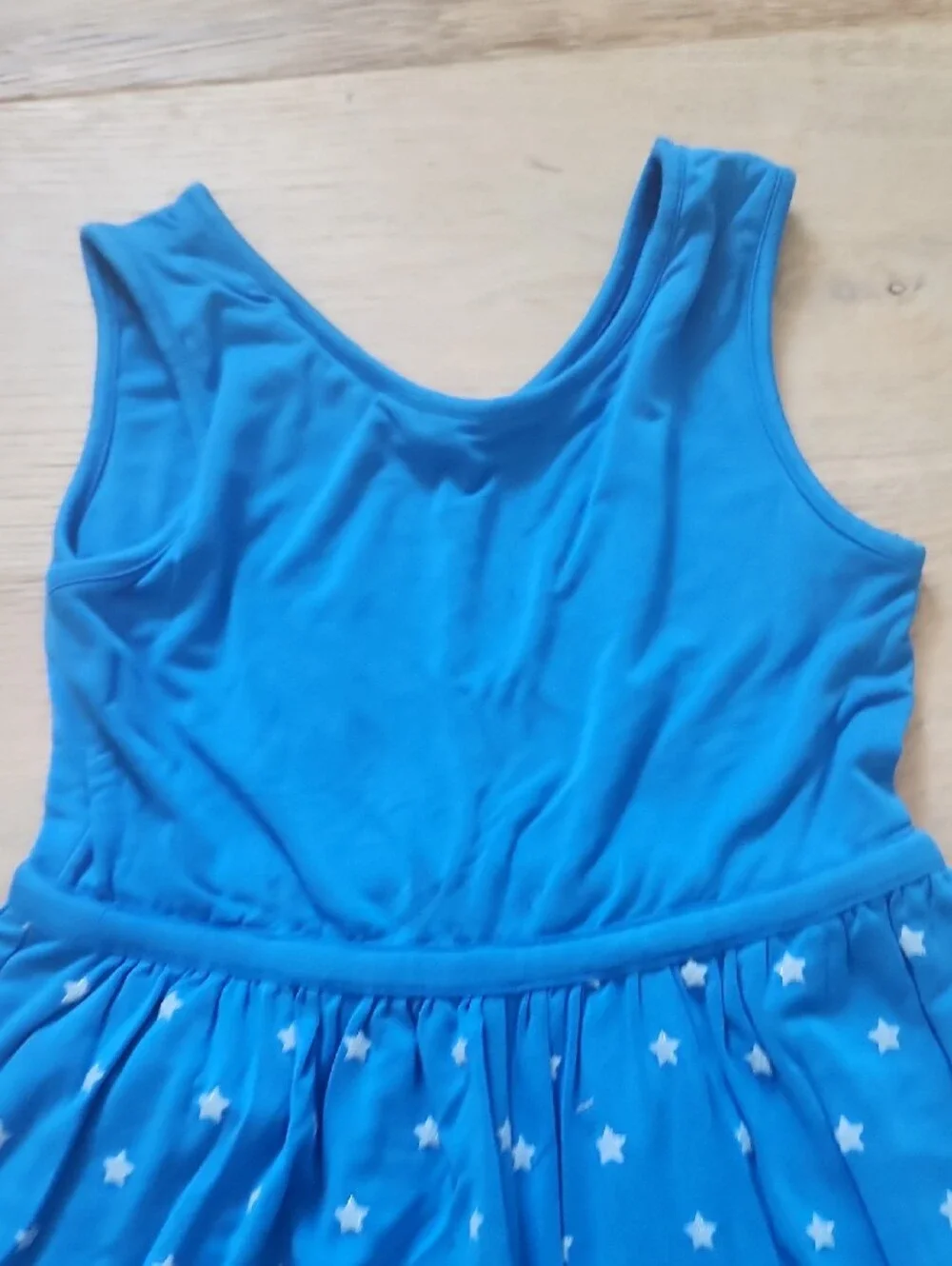 Blue Star-Print Kids Jumpsuit